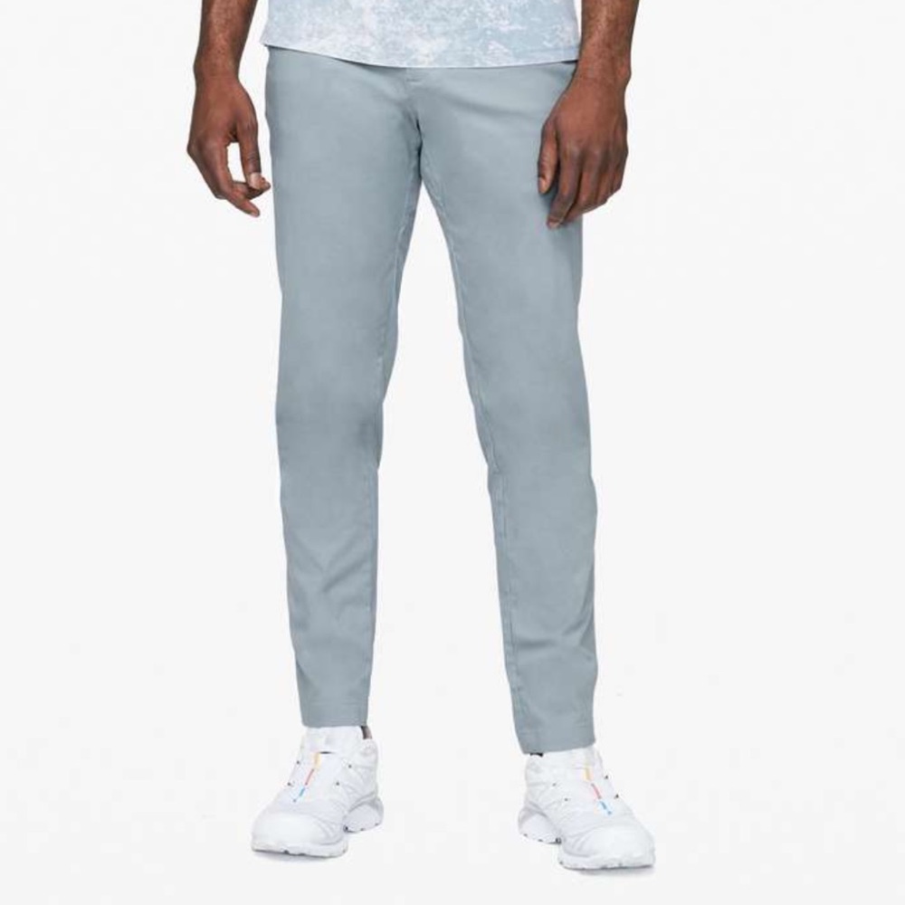 NWT Lululemon Commission Pant Classic *Swift Cotton 34" in Chambray